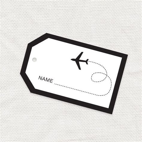 The real optimal arrival time depends on the airport, your baggage (checked baggage to drop off or hand luggage only), your knowledge about airport procedures and time of the year. luggage tag template free printable | with me mini luggage ...