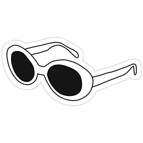 Clout Goggles Stickers By Emilyg22 Redbubble