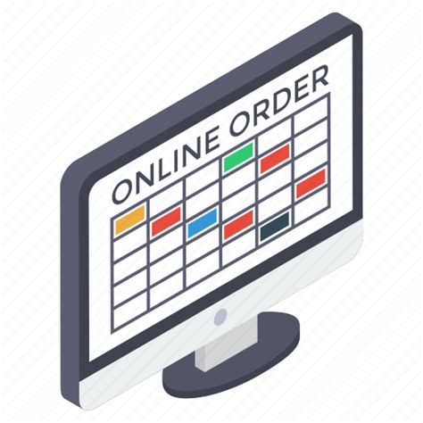 Online cargo, online delivery, online order, online purchasing, order booking icon - Download on ...