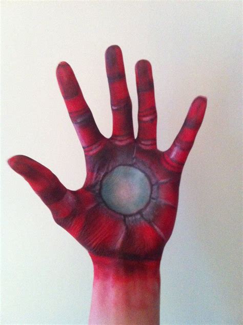 I found this after about 2 days of looking on both this site, and on the web. iron man hand face painting - Google Search | Face painting, Iron man hand, Superhero design