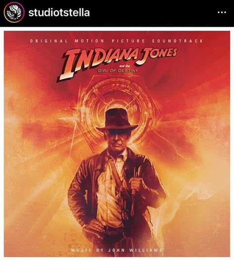 Indiana Jones And The Dial Of Destiny Disney Records Original