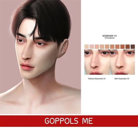 Goppols Me Nosemask V3 Sims 4 Downloads