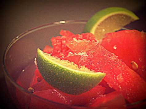 Sara Mcdonald Made Tequila Soaked Watermelon For Dessert Tonight By
