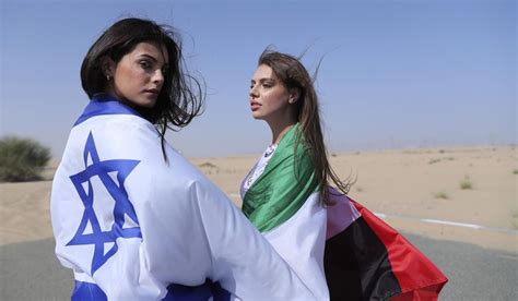 Model Diplomacy Israeli Waves Flag In Uae Pajama Photoshoot Washington Times