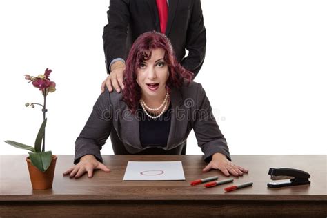 The Boss At Work Stock Image Image Of Submissive Office 61417701
