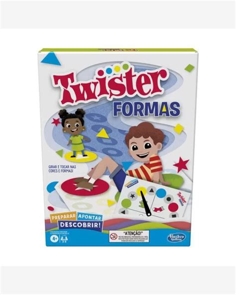 Riachuelo Jogo Twister Formas Hasbro