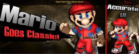 Super Mario Bros Movie Mario Super Smash Bros Wii U Mods