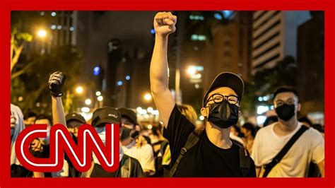 Check out rt for stories on world leaders such as china's president xi jinping, us leader donald trump, and the president of france, emmanuel. China blames US for massive Hong Kong protest - YouTube