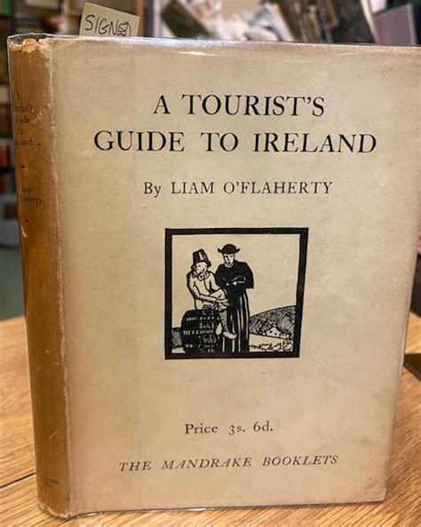 A Tourists Guide To Ireland By Oflaherty Liam Very Good Decorated