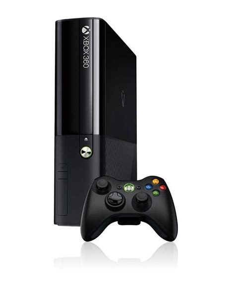 Microsoft Xbox 360 500gb Hdd Ultra Slim Black Unmodified