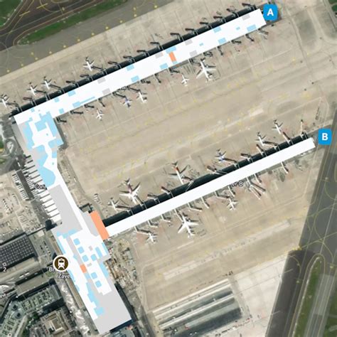 Brussels Airport Map Guide To Brus Terminals