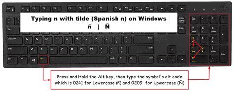 How To Type Spanish N With A Tilde ñ On Keyboard Alt Code How