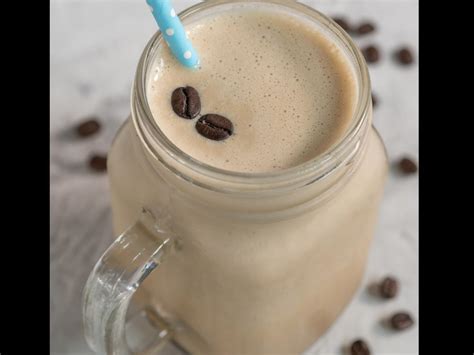 Vegan Ice Blended Coffee Protein Shake Recipe And Nutrition Eat This Much
