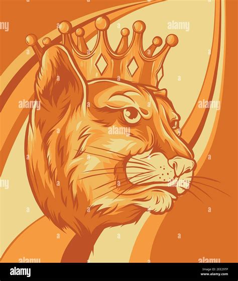 Panther And Crown Stock Vector Images Alamy