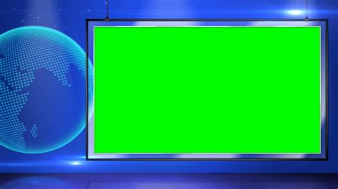 News green screen video - YouTube