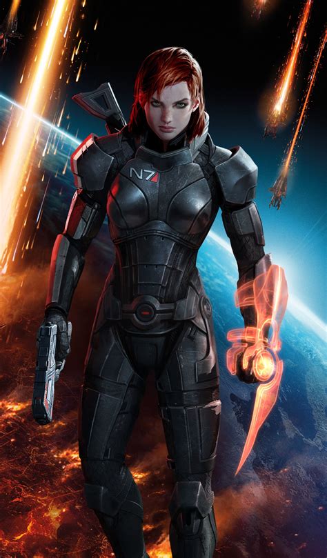 Character Breakdown Commander Shepard Be A Game Character