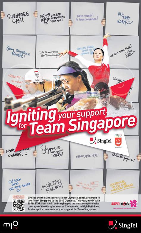 On www.youtube.com, or enable javascript if it is disabled in your browser. Team Singapore 2012 Olympics, ESPN Star Sports » Singtel ...