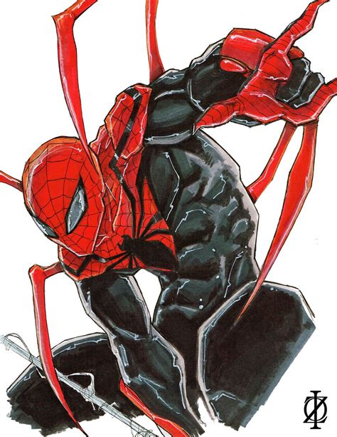 Superior Spider Man By Chrisozfulton Spiderman Spiderman Artwork