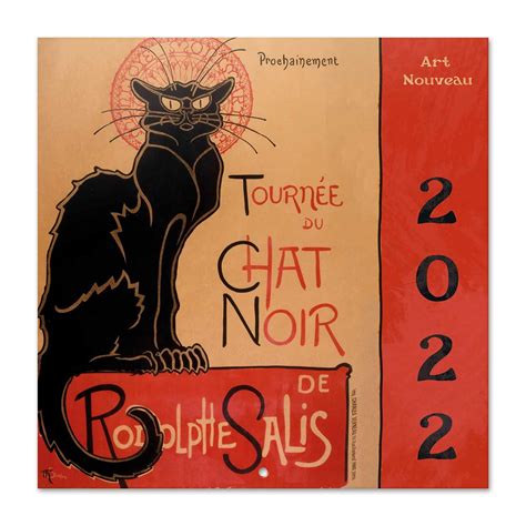 Buy Official Art Nouveau 2022 Wall 2022 12 X 12 Square Wall 2022