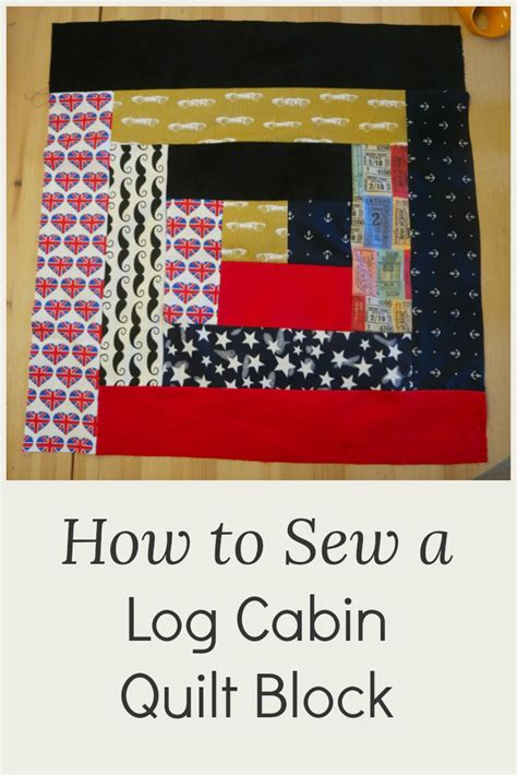 Maybe you would like to learn more about one of these? How to Sew a Log Cabin Quilt Block