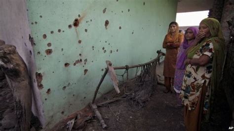 kashmir nine civilians killed in india pakistan border firing bbc news