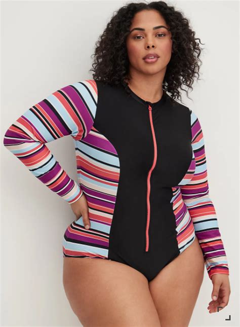 My 9 Fave Plus Size Rash Guards And Wet Suits For 2022 Plus Size Swimsuits The Huntswoman