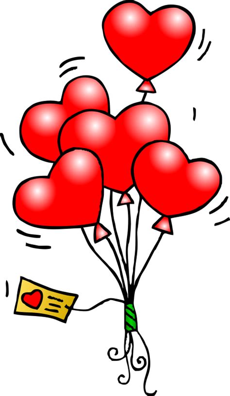 Free Heart Balloons 3 Clip Art Clipart Best Clipart Best