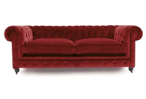 Alfie A 3 Seat Vintage Velvet Chesterfield Sofa From Old Boot Sofas