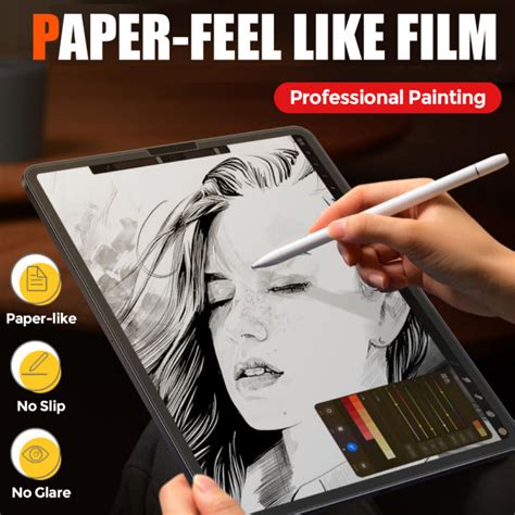 Tcf Matte Paper Feel Like Film Drawing Screen Protector For Samsung