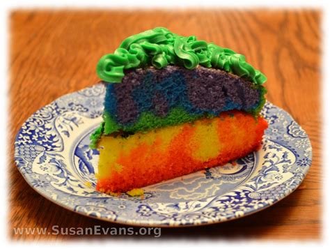 Rainbow Cake Susans Homeschool Blog