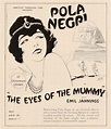 Los ojos de la momia (1918) - FilmAffinity