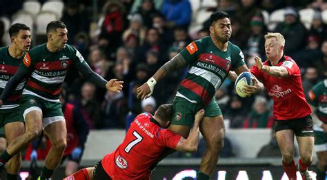 European Professional Club Rugby Four Leicester Tigers In England