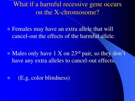 These genes are inherited with the x chromosome (from the mother if it is a boy or from either mother or father if it is a girl). PPT - Genetics and Prenatal Development PowerPoint Presentation, free download - ID:259744