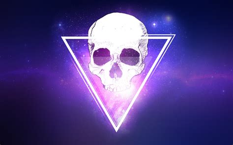 Skull Triangle 3d Hd 3d 4k Wallpapers Images