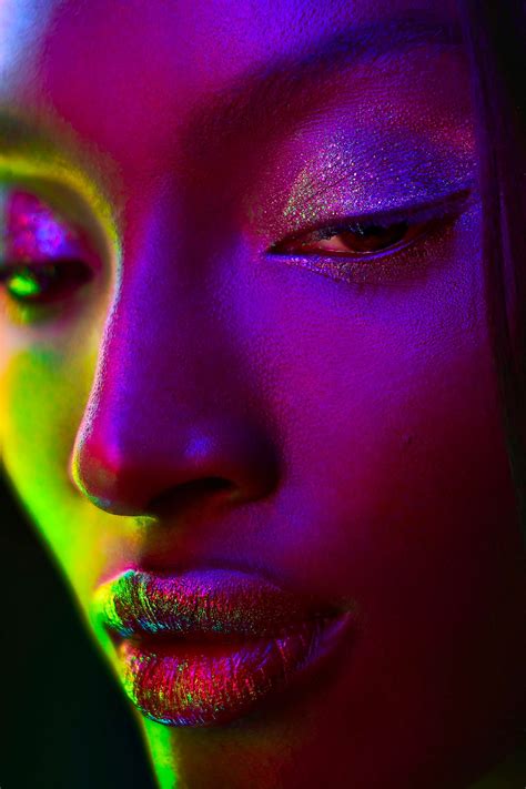 Neon Lights Portraits By Mathew Guido Daily Design Inspiration For Creatives Inspiration Grid