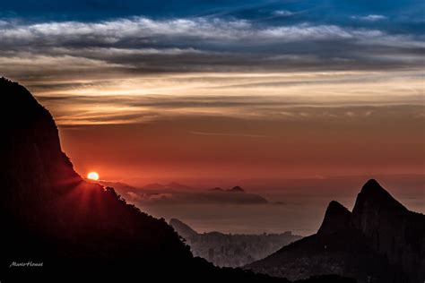 Sunrise In Rio De Janeiro Mario Howat Flickr