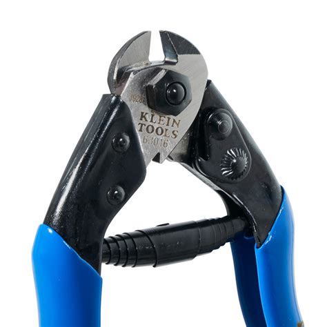 Heavy Duty Cable Cutter Blue 7 12 Inches 63016 Klein Tools For