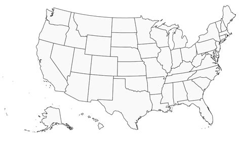 Usa Map Svg Usa State Svg United States Map Svg File For Cricut