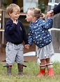 Mia Tindall is joined by her mother Zara and Princess Anne | Daily Mail ...