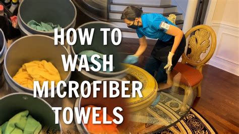 How To Wash Microfiber Towels And Cloths The Way That Professional Cleaners Do Youtube