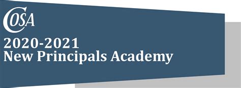 2020 2021 New Principals Academy Virtual Coalition Of Oregon School