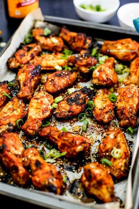 Submitted 8 months ago by morganeisenberg. Baked Korean Chicken Wings