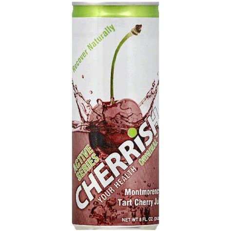 Cherrish Original Montmorency Tart Cherry Juice 8 Fl Oz Pack Of 24