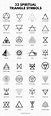 29 Spiritual Triangle Symbols to Help You in Your Spiritual Journey
