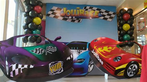 Jollibee New Party Theme For Kids Car Racing Speed Fanatics