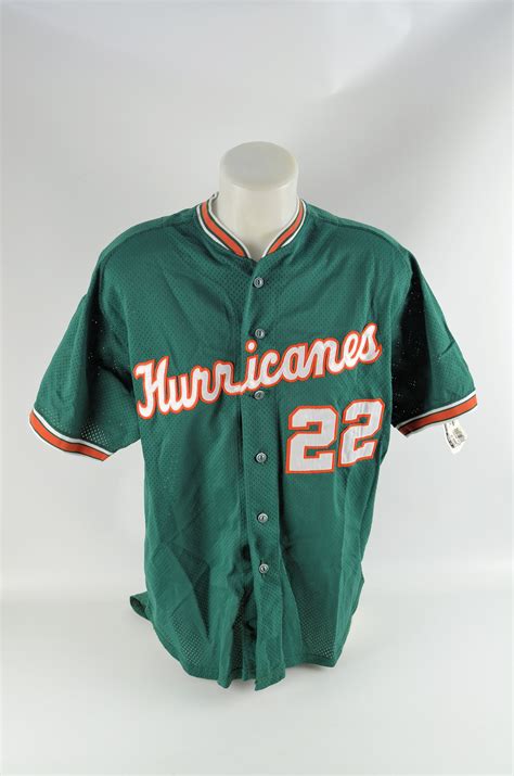 Score a new miami baseball jersey at fanatics. Lot Detail - Matienzo #22 Miami Hurricanes Baseball Jersey ...