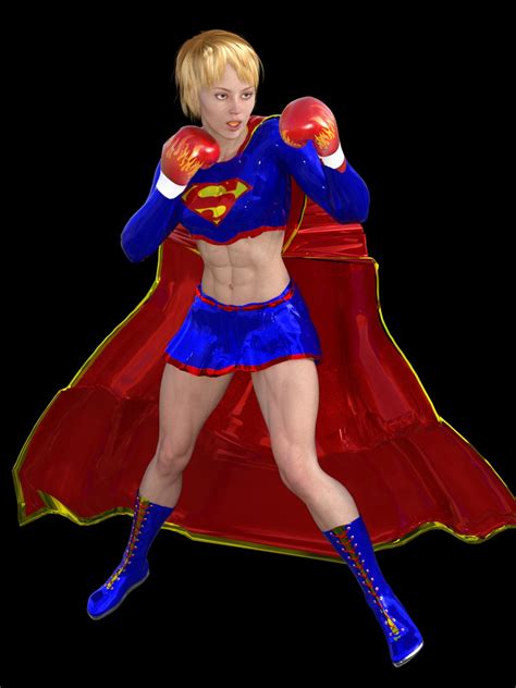 Supergirl As Boxer Ai By Bx2000b On Deviantart