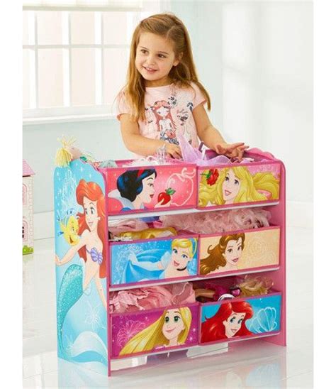 Disney Princess 6 Bin Storage Unit Toy Rooms Disney Princess Room