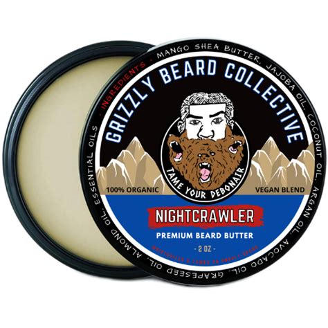 Nightcrawler Beard Butter Grizzly Beard Collective