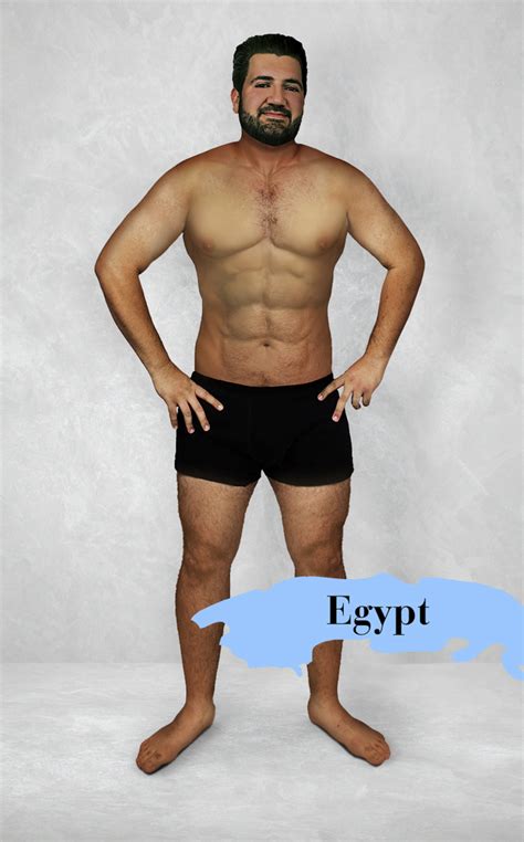 Body Image Project Reveals What The Ideal Men S Body Looks Like Around The World